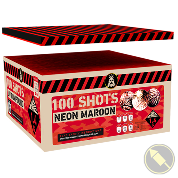 Neon Maroon